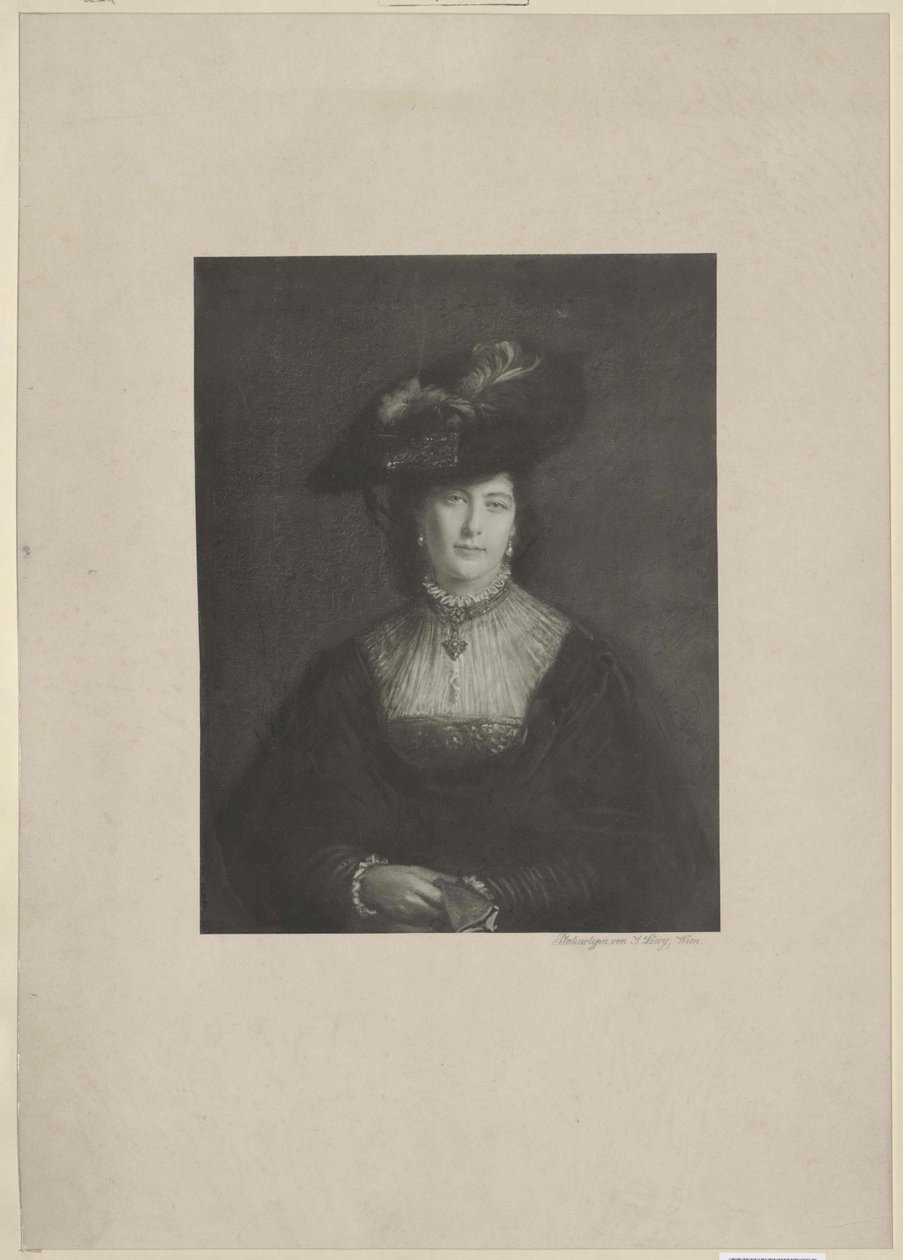 Francesca von Wertheimstein de Artist Unknown