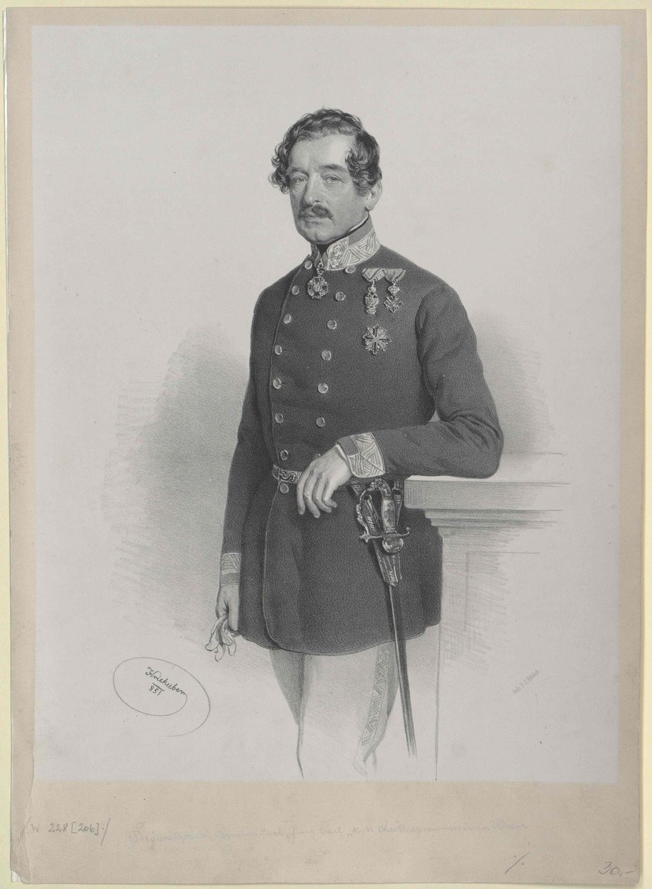 Franz Karl von Braunitzer-Braunenthal de Artist Unknown