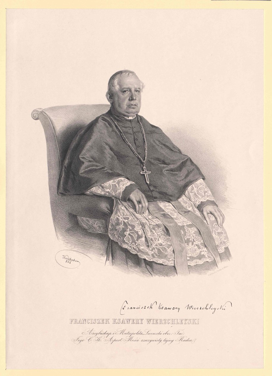 Franz Xavier caballero Wierzchleyski de Artist Unknown