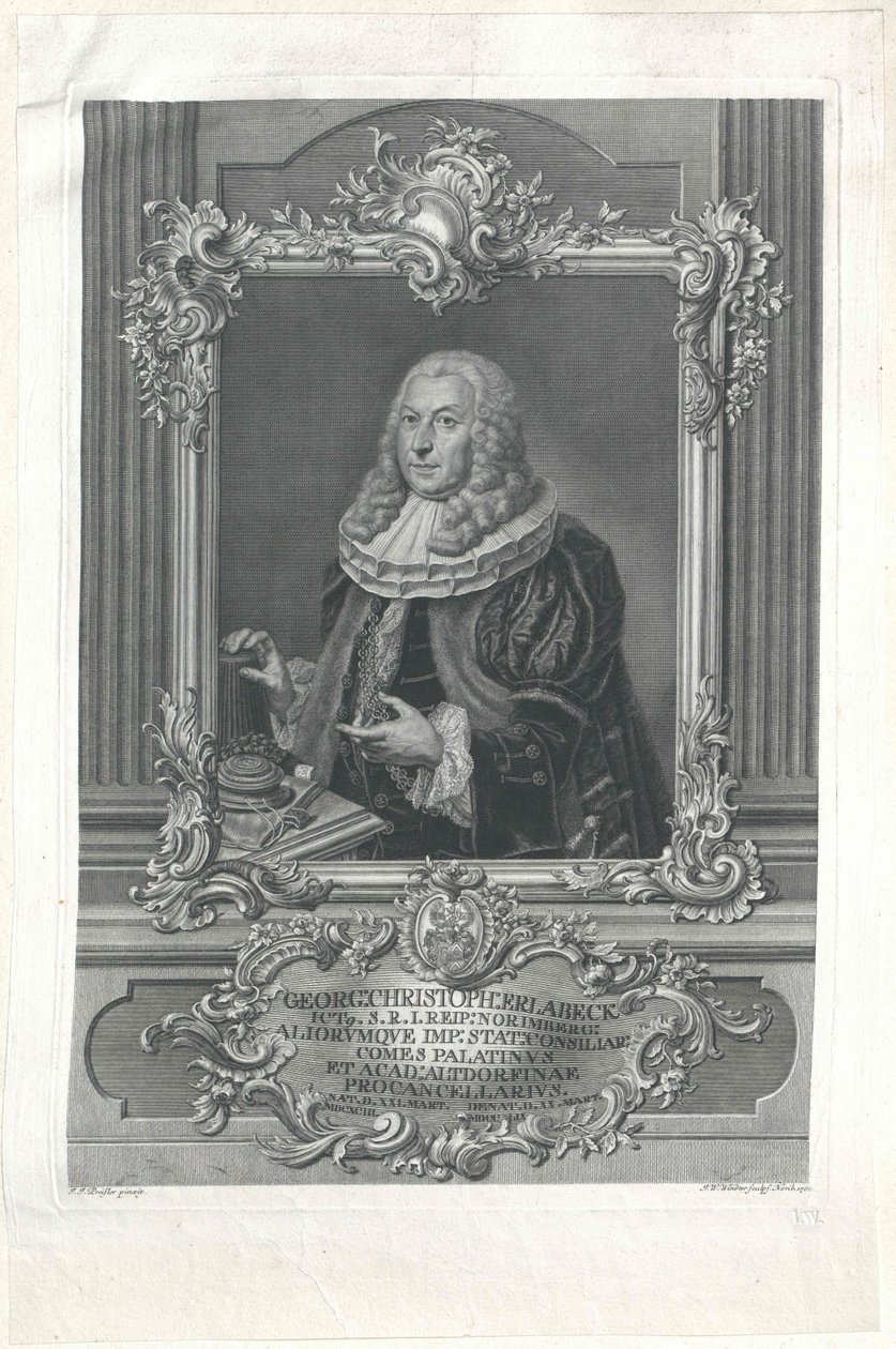 George Christoph Erlabeck de Artist Unknown