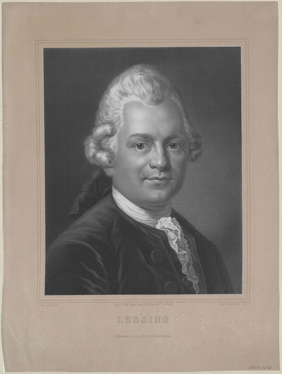 Gotthold Ephraim Lessing de Artist Unknown