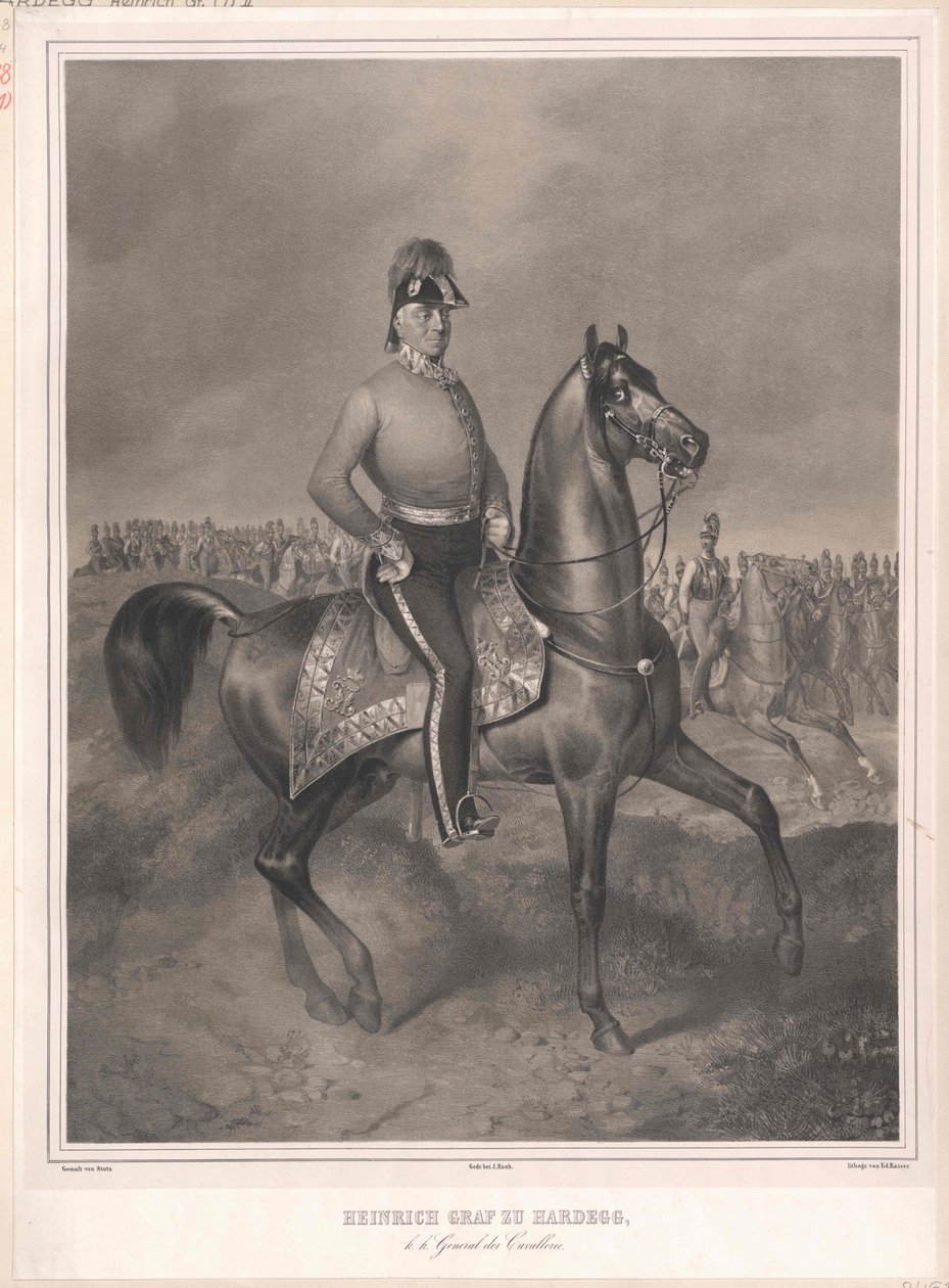 Henry cuenta Hardegg de Artist Unknown