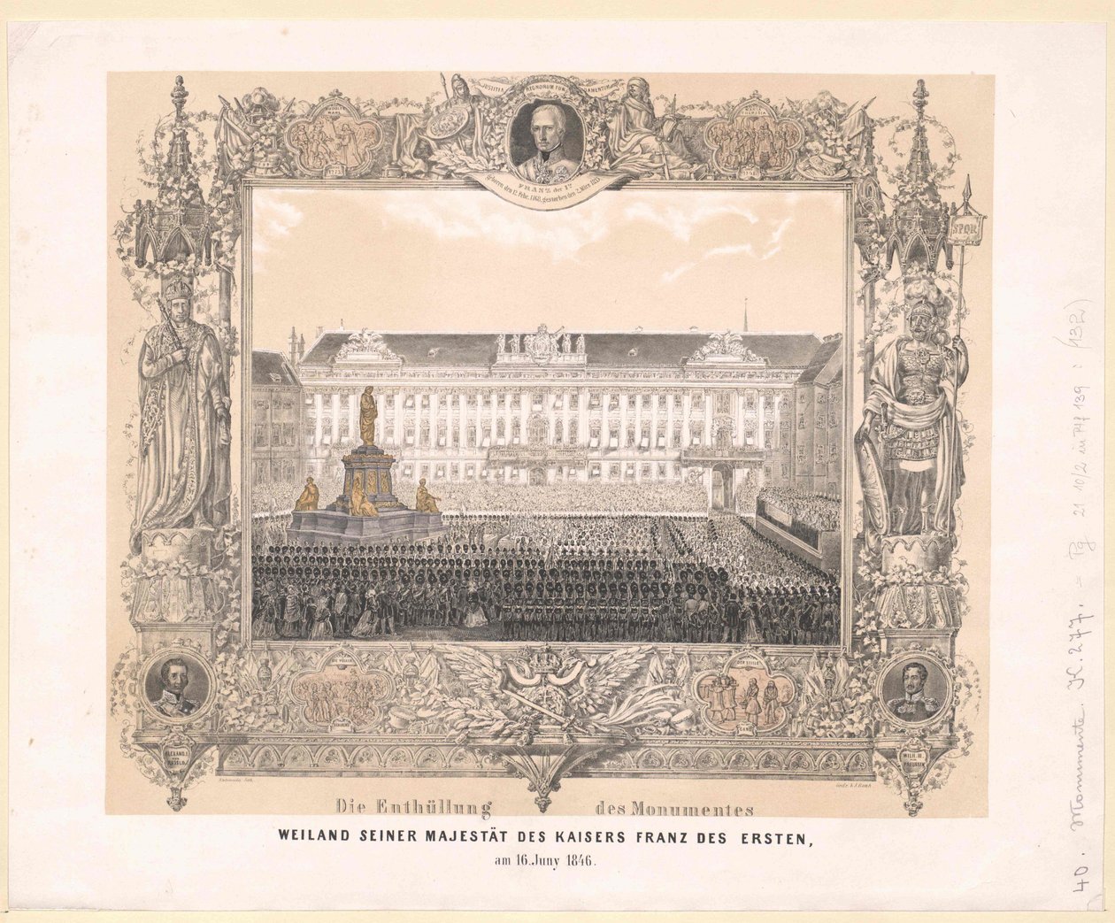 Emperador del Sacro Imperio Romano Germánico Francisco II de Artist Unknown