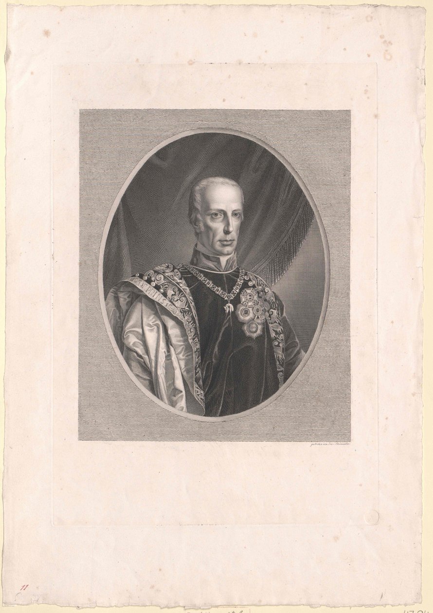 Emperador del Sacro Imperio Romano Germánico Francisco II de Artist Unknown