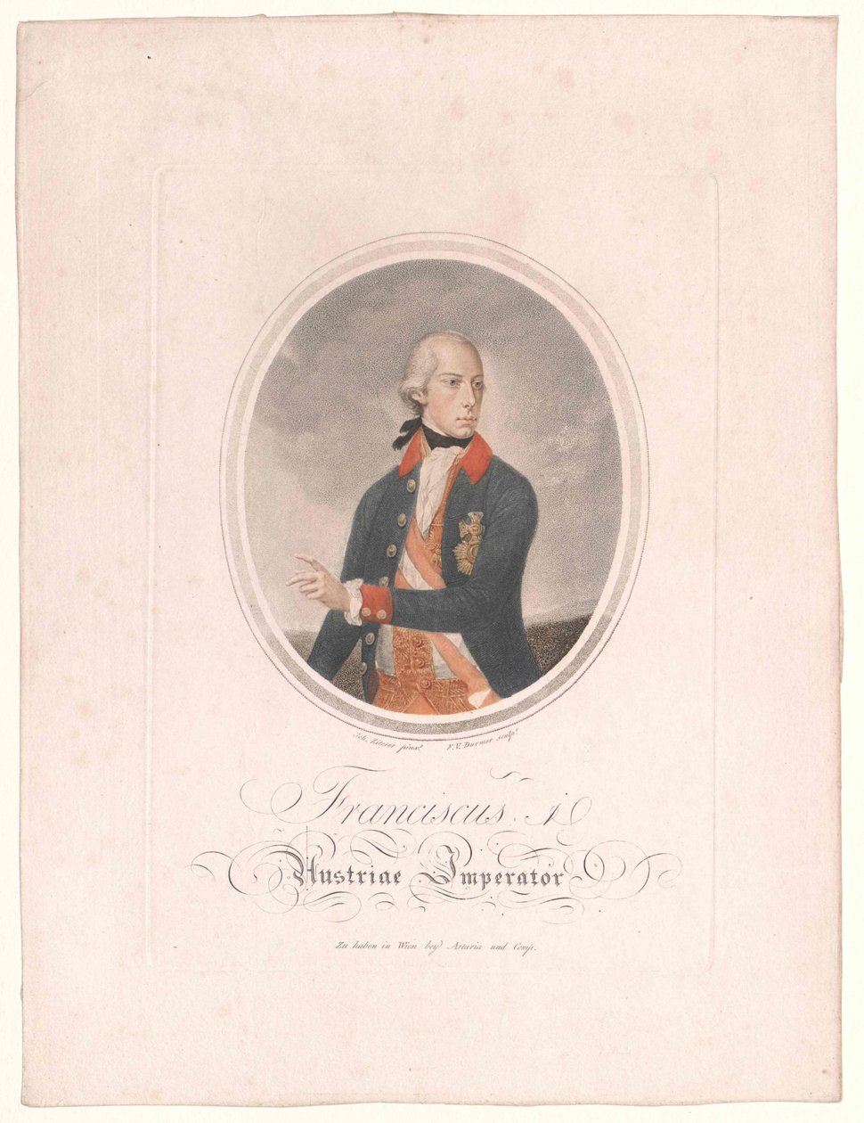 Emperador del Sacro Imperio Romano Germánico Francisco II de Artist Unknown