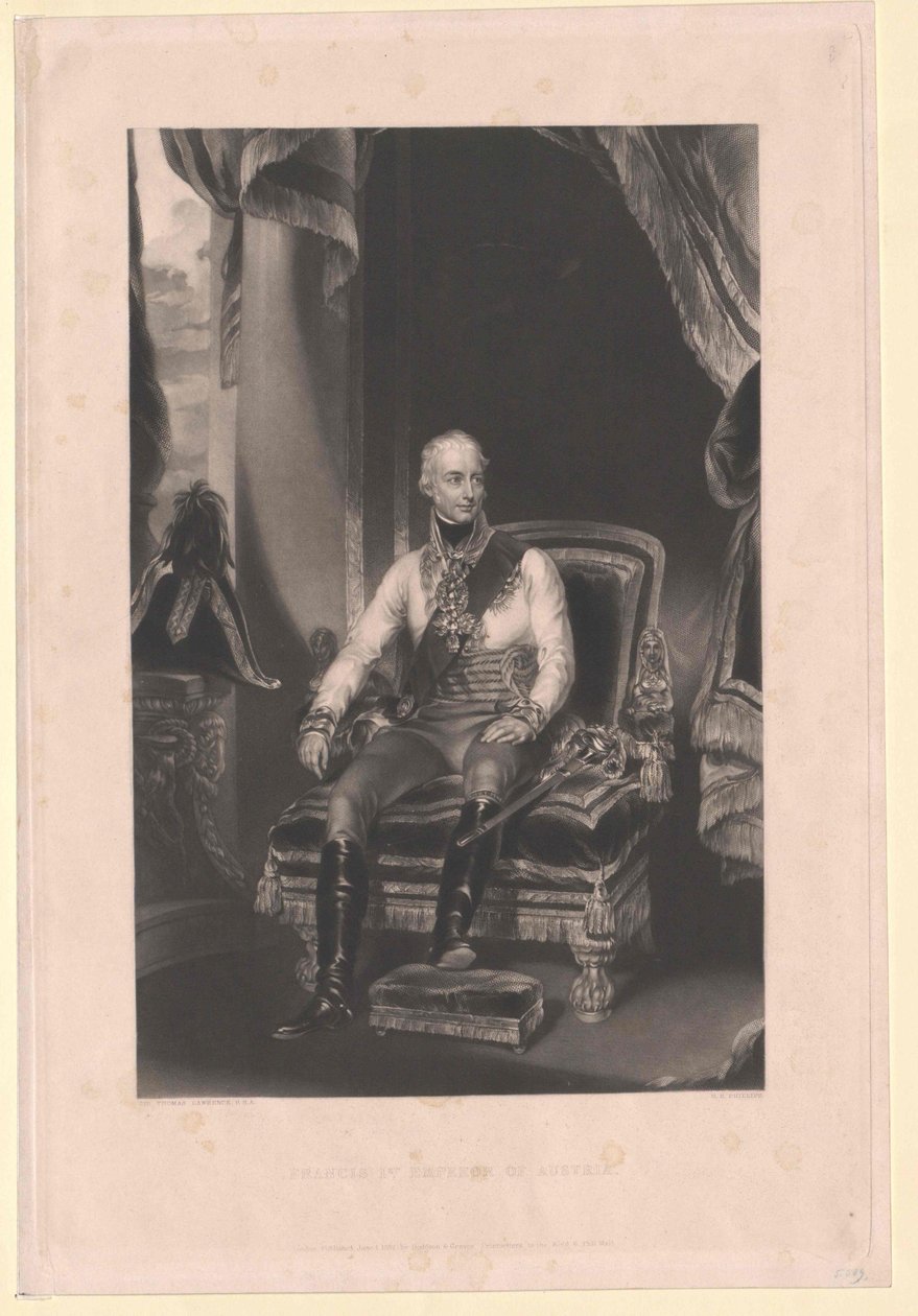 Emperador del Sacro Imperio Romano Germánico Francisco II de Artist Unknown