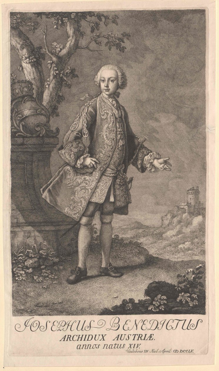 Emperador del Sacro Imperio Romano Germánico José II de Artist Unknown