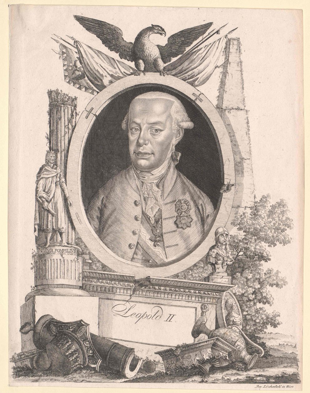 Emperador del Sacro Imperio Romano Germánico Leopoldo II de Artist Unknown