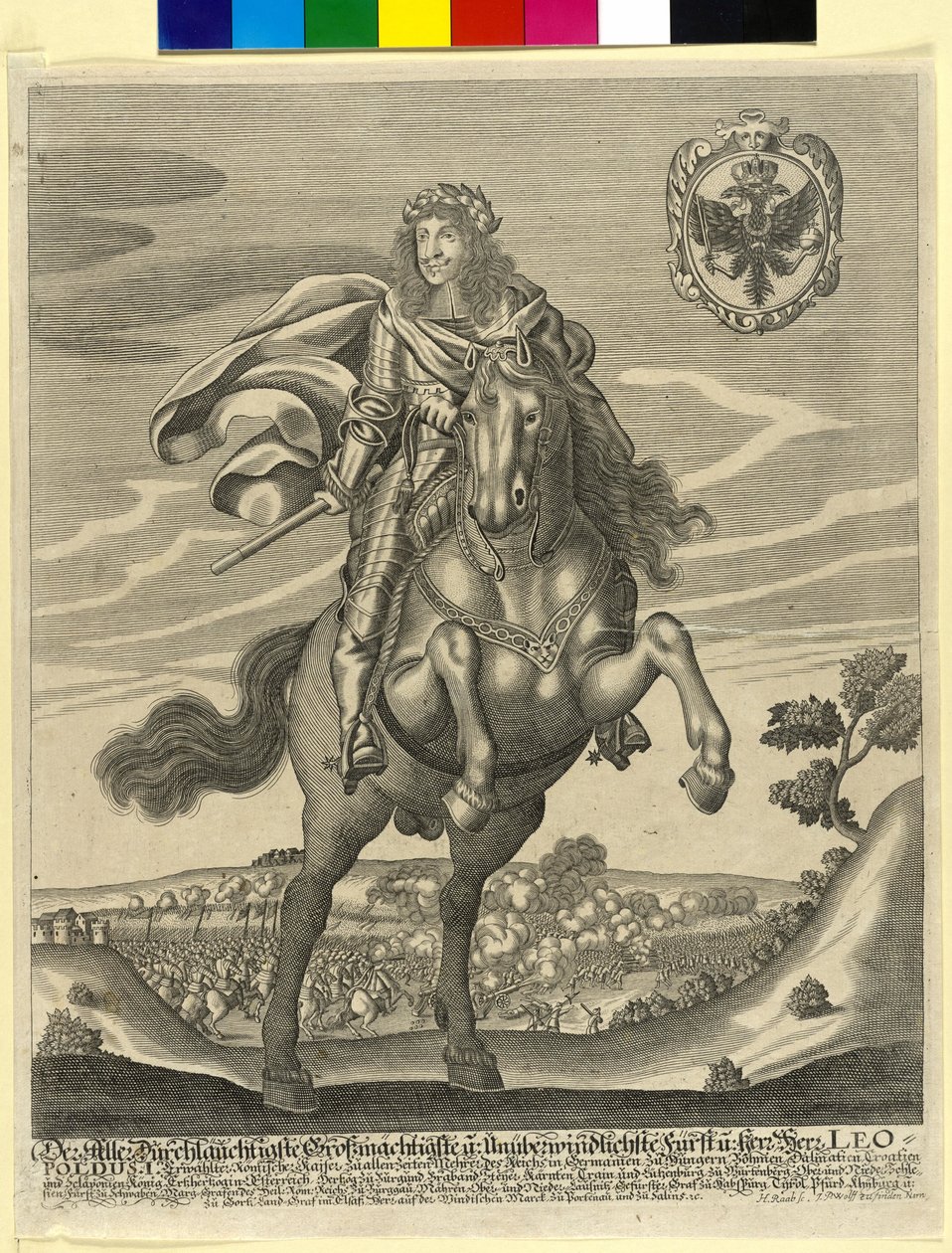 Emperador del Sacro Imperio Romano Germánico Leopoldo I de Artist Unknown