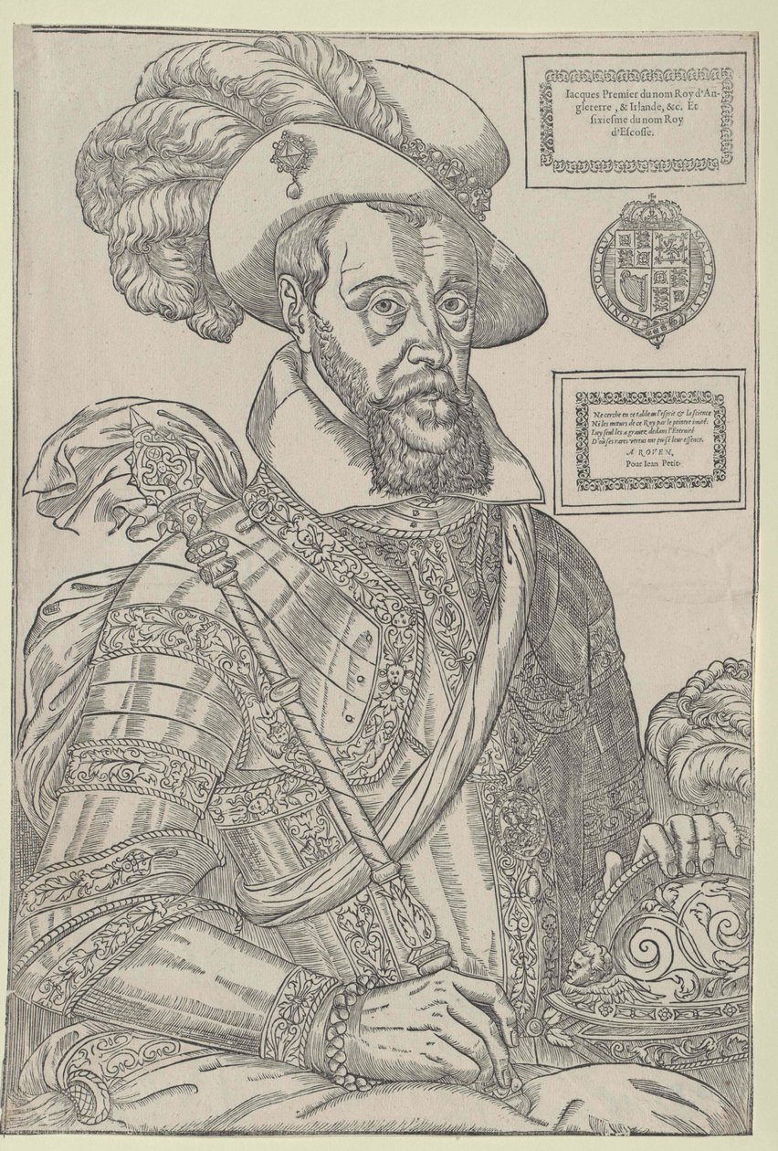 Jakob I Rey de Inglaterra, de Artist Unknown