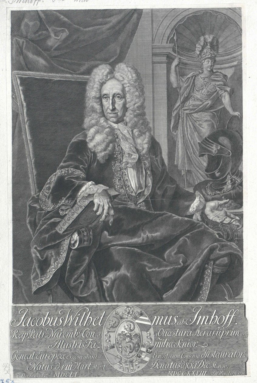 Jakob Wilhelm Imhof de Artist Unknown