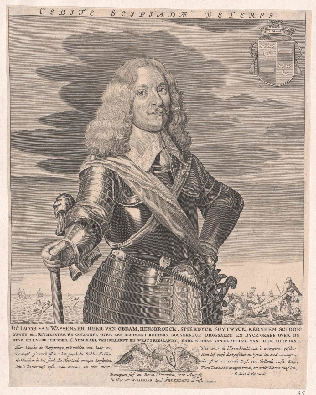 Jakob van Wassenaer-Obdam de Artist Unknown