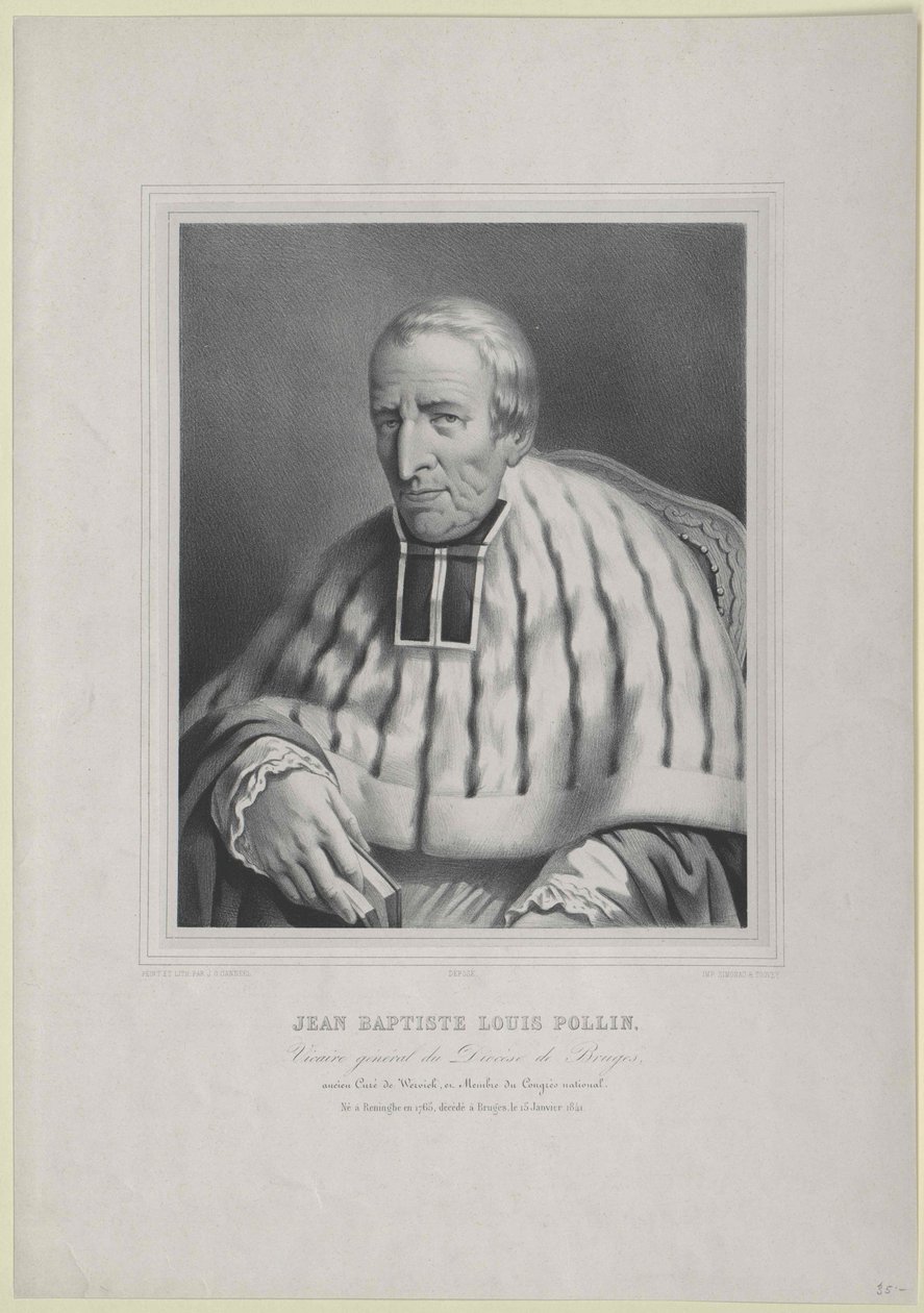 Jean Baptiste Louis Pollin de Artist Unknown