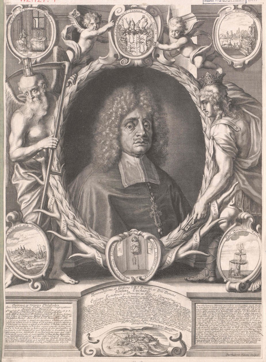 Johann Eucharius Barón Schenk von Castell (impresión) de Artist Unknown