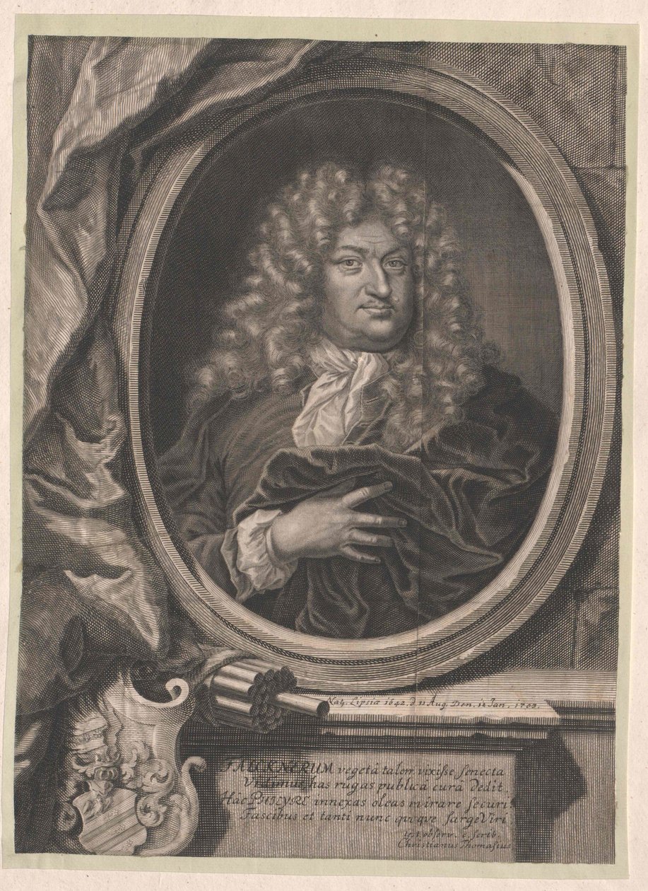 Johann Friedrich Falckner (imprimir) de Artist Unknown