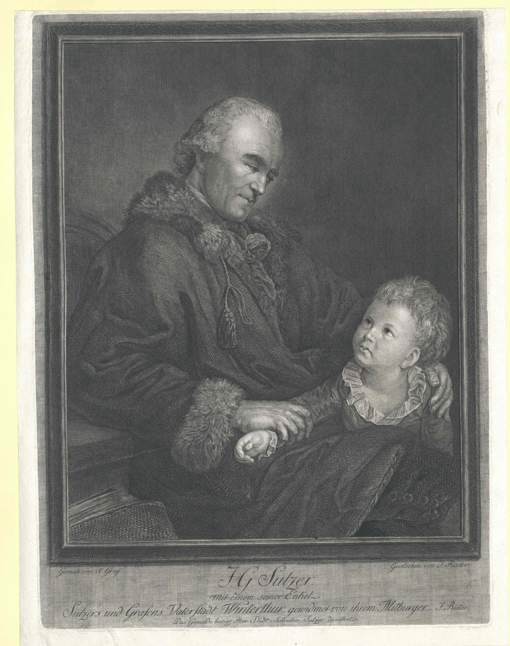 Johann Georg Sulzer de Artist Unknown