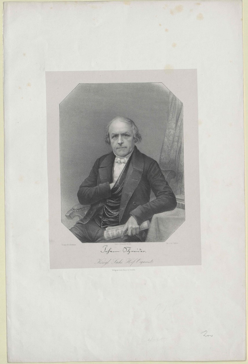 Johann Gottlob Schneider de Artist Unknown