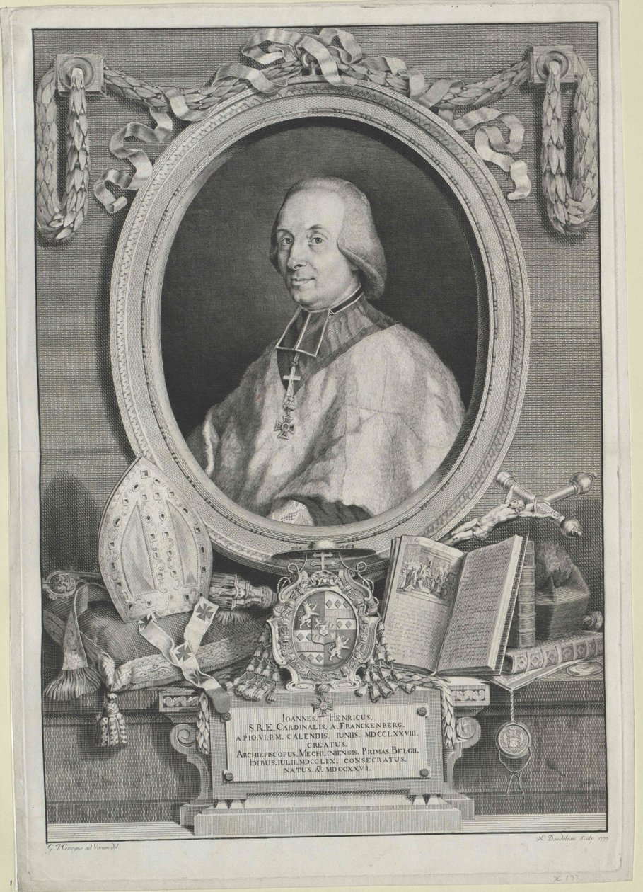 Johann Heinrich conde Frankenberg de Artist Unknown