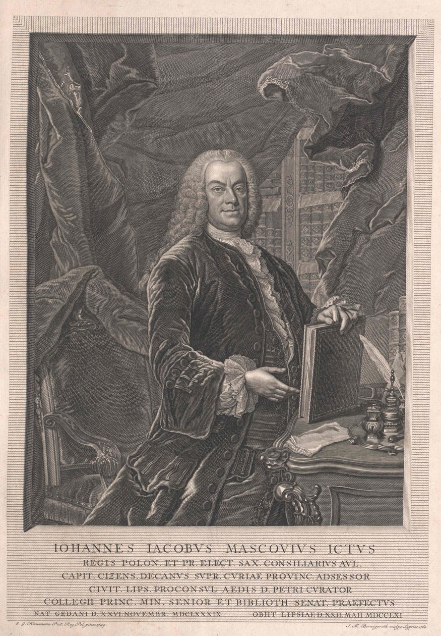 Johann Jakob Mascov de Artist Unknown