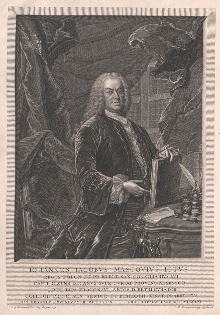 Johann Jakob Mascov de Artist Unknown