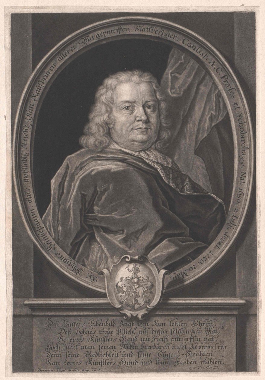 Johannes Heintzelmann (imprimir) de Artist Unknown