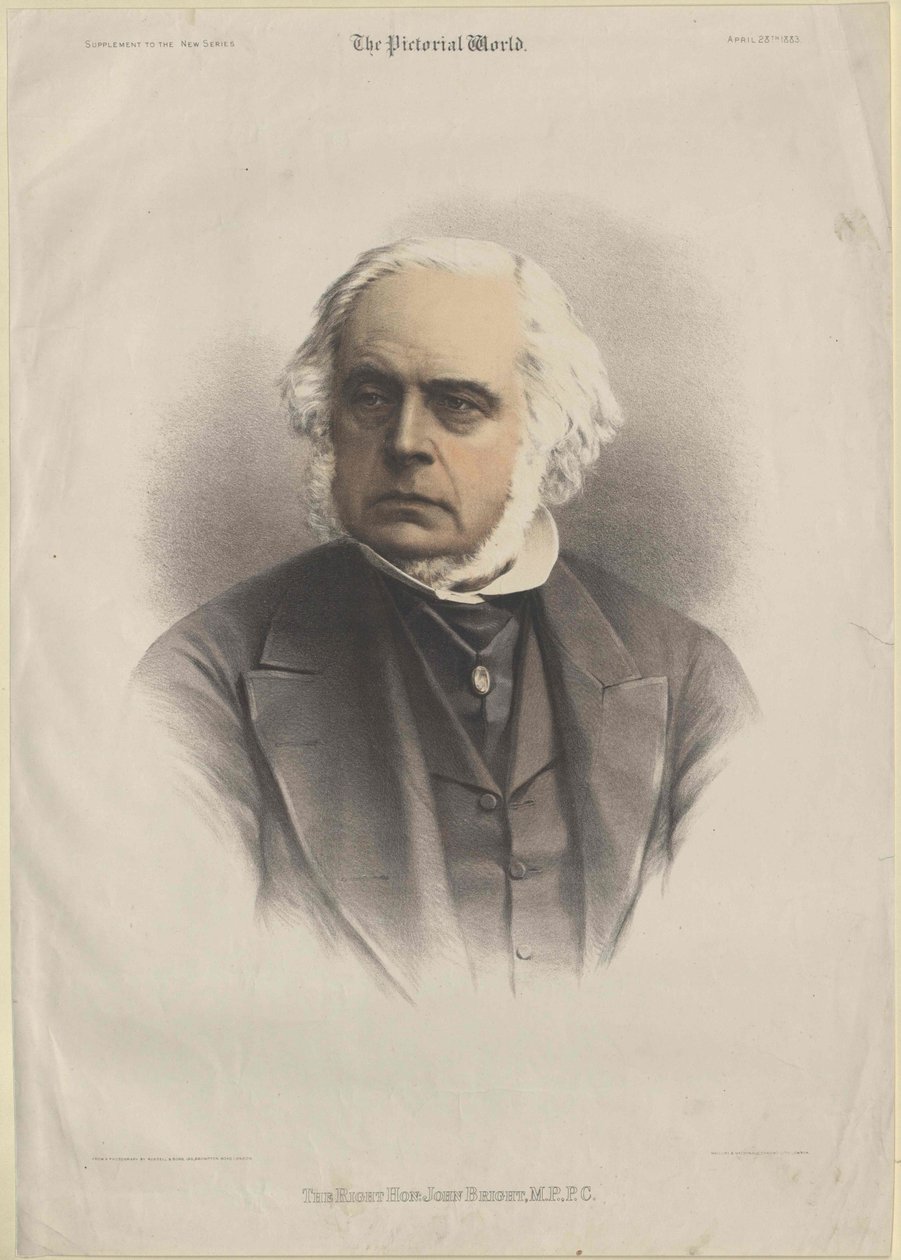 John Bright (imprimir) de Artist Unknown