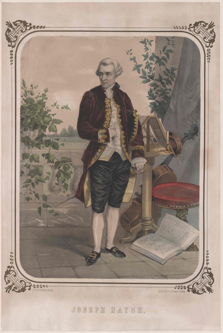 Joseph Haydn de Artist Unknown