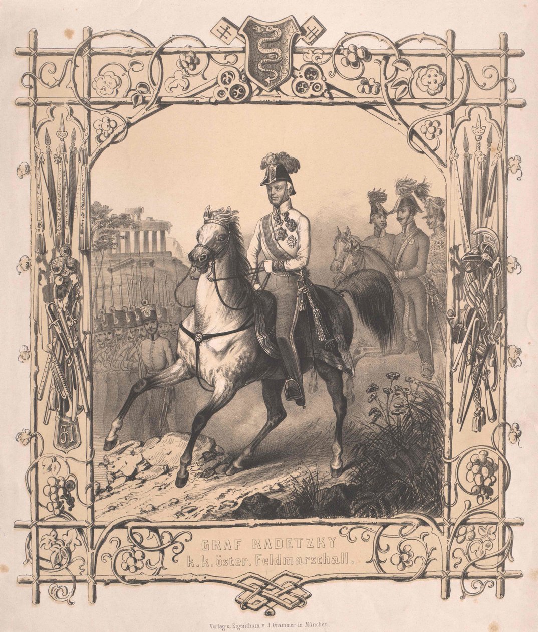 Joseph conde Radetzky de Radetz de Artist Unknown