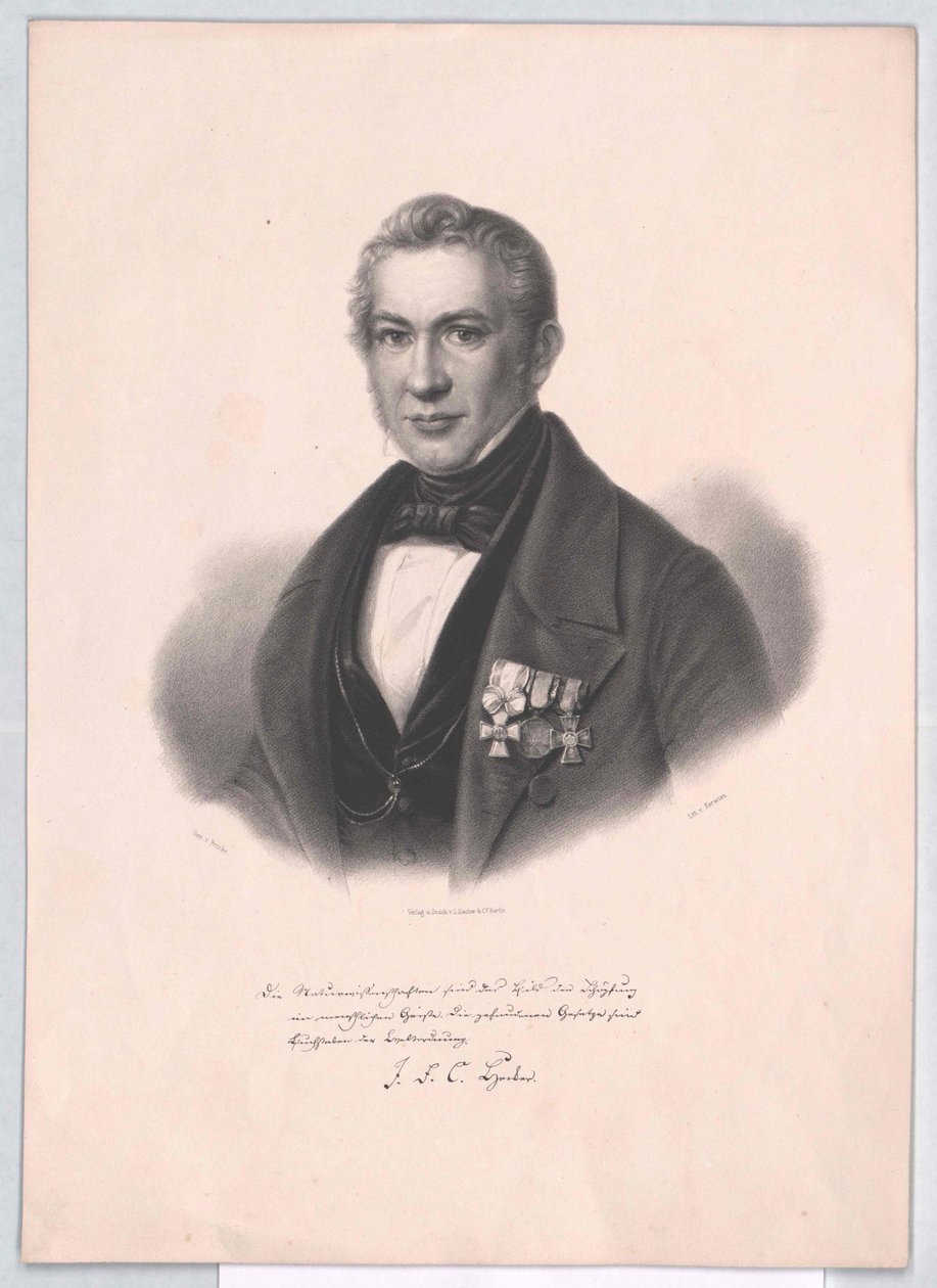 Karl Friedrich Franz Hecker de Artist Unknown