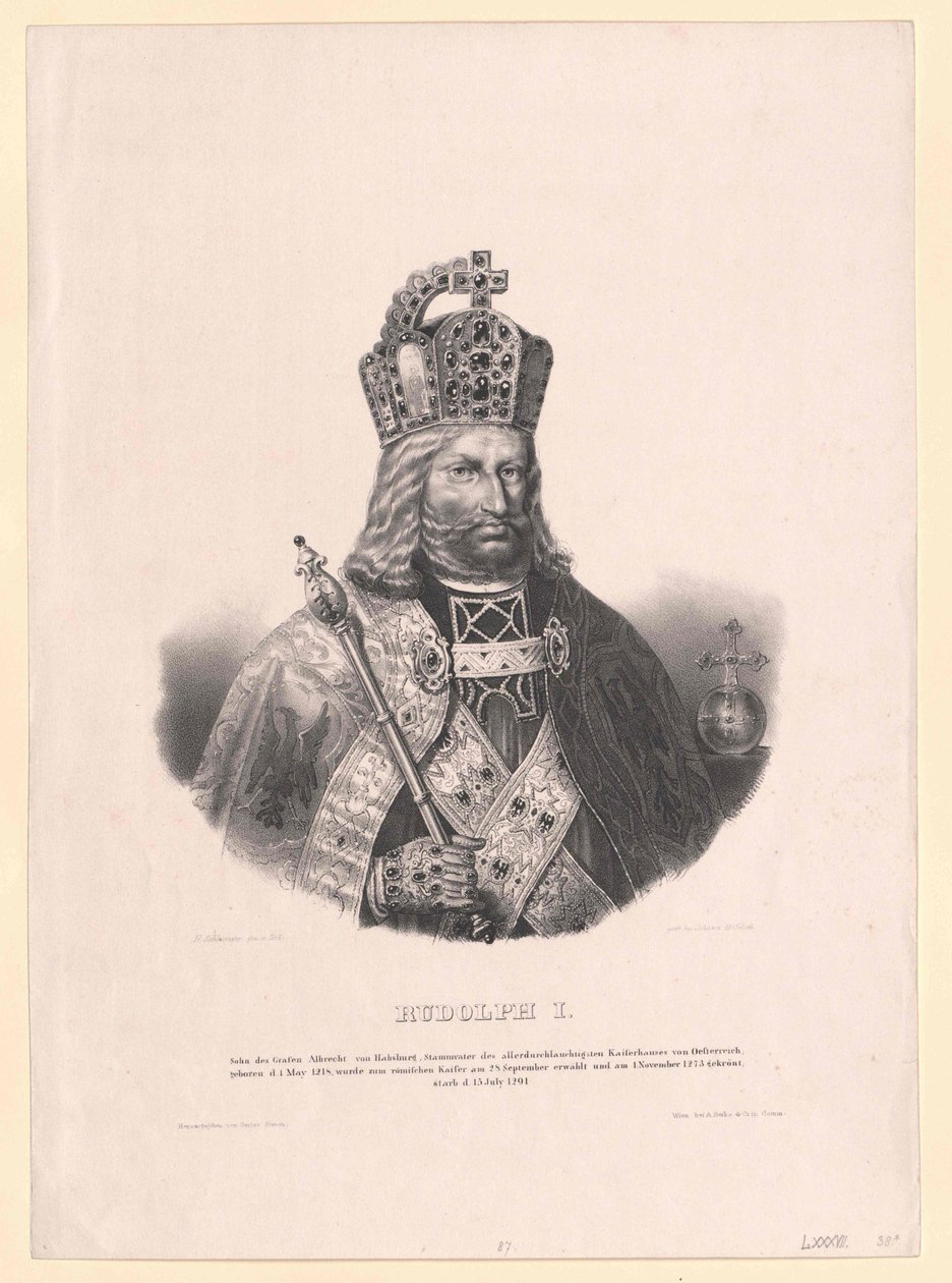 Rey Rodolfo I de Habsburgo de Artist Unknown