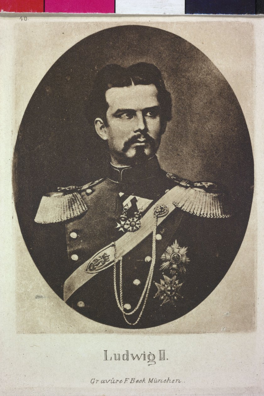 Rey de Baviera Luis II de Artist Unknown