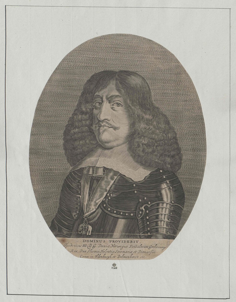 Rey de Dinamarca Federico III de Artist Unknown