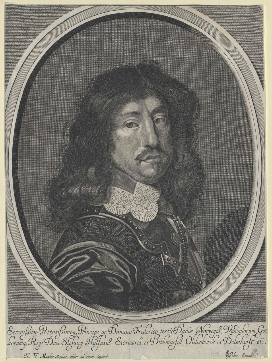 Rey de Dinamarca Federico III de Artist Unknown