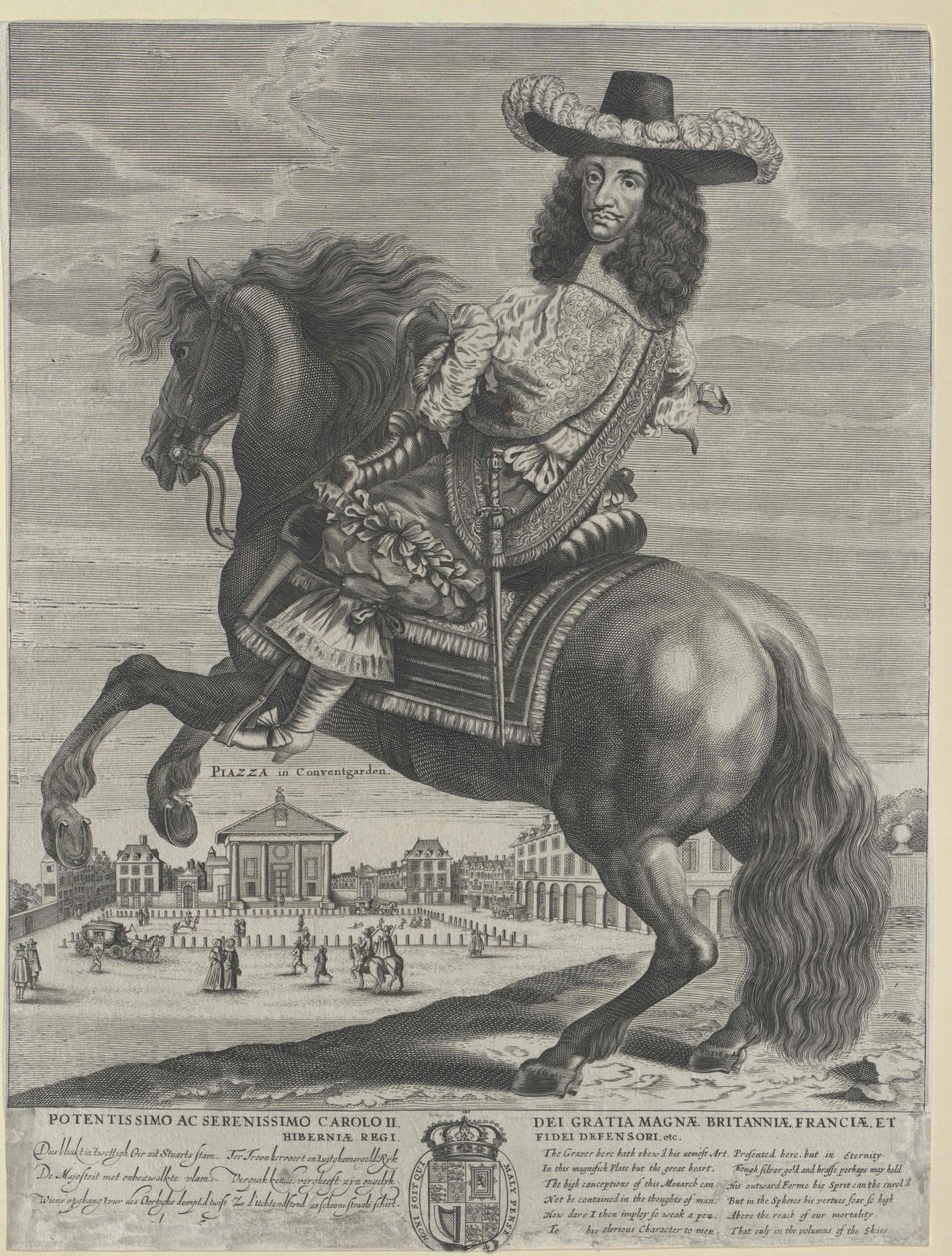 Rey de Inglaterra Carlos II de Artist Unknown
