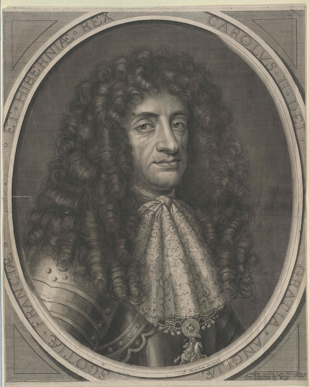 Rey de Inglaterra Carlos II de Artist Unknown