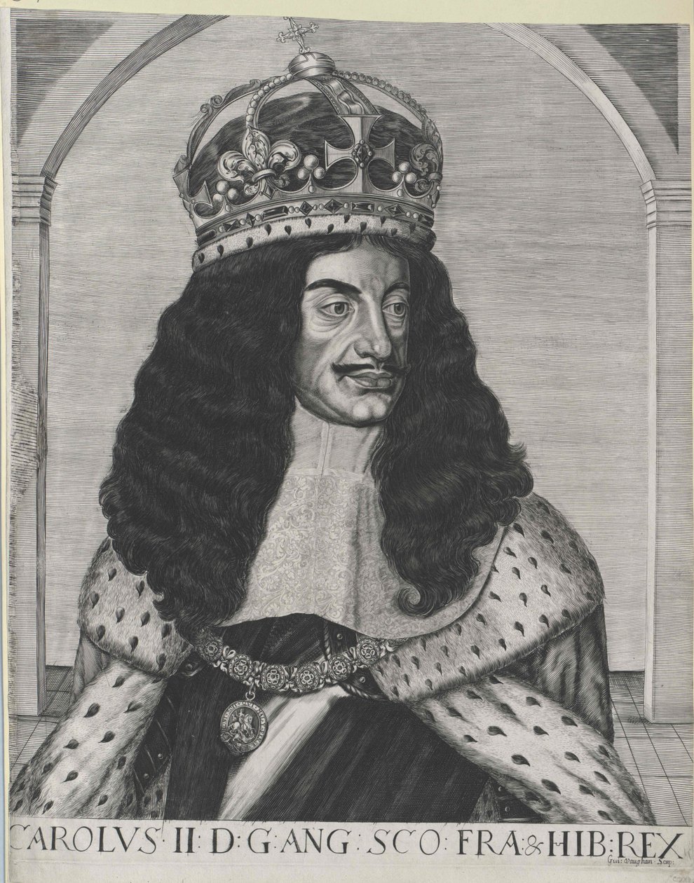 Rey de Inglaterra Carlos II de Artist Unknown