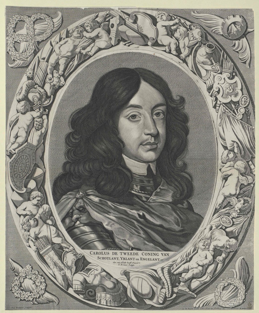 Rey de Inglaterra Carlos II de Artist Unknown
