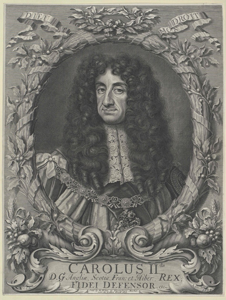 Rey de Inglaterra Carlos II de Artist Unknown