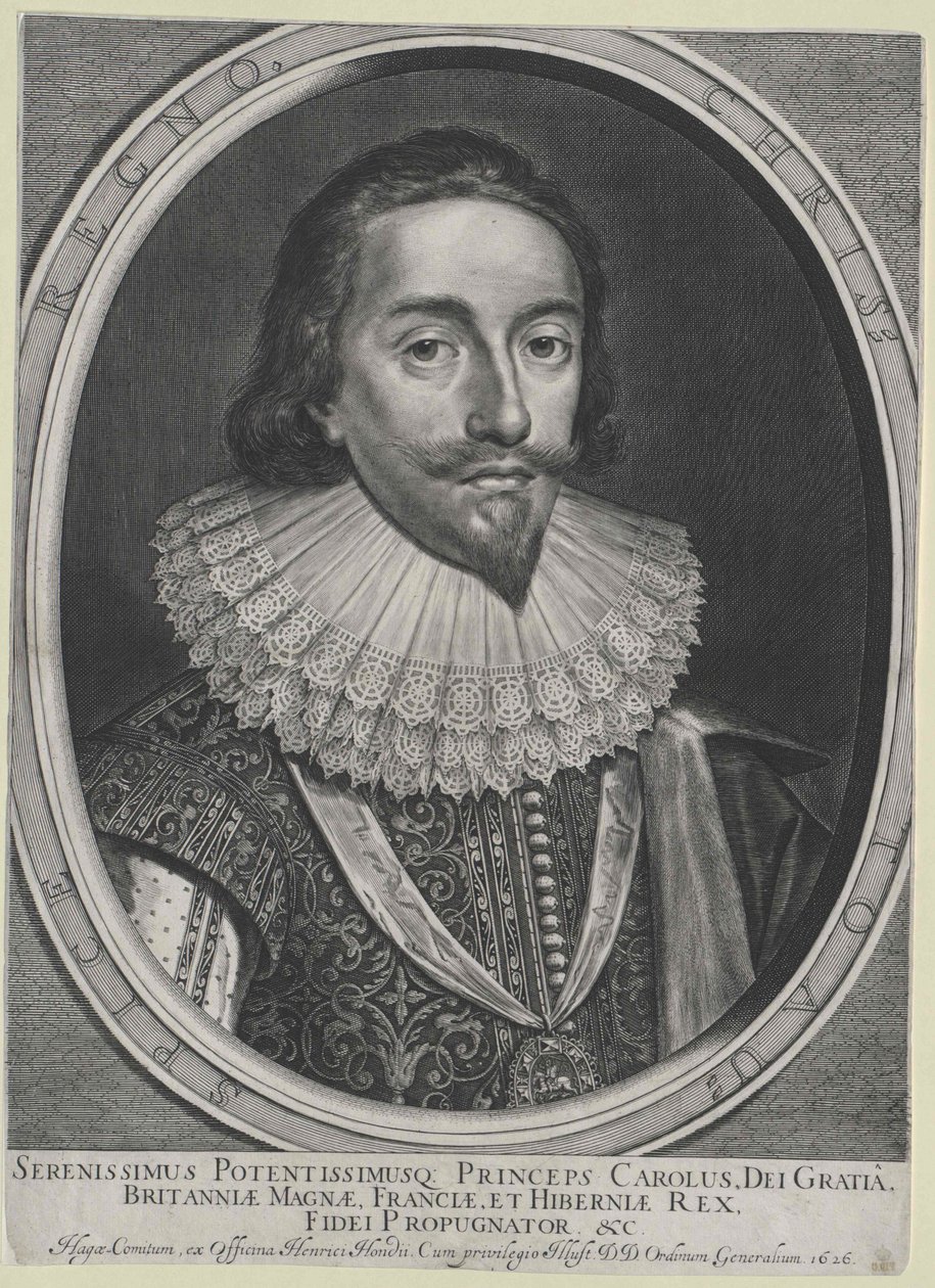 Rey de Inglaterra Carlos I de Artist Unknown