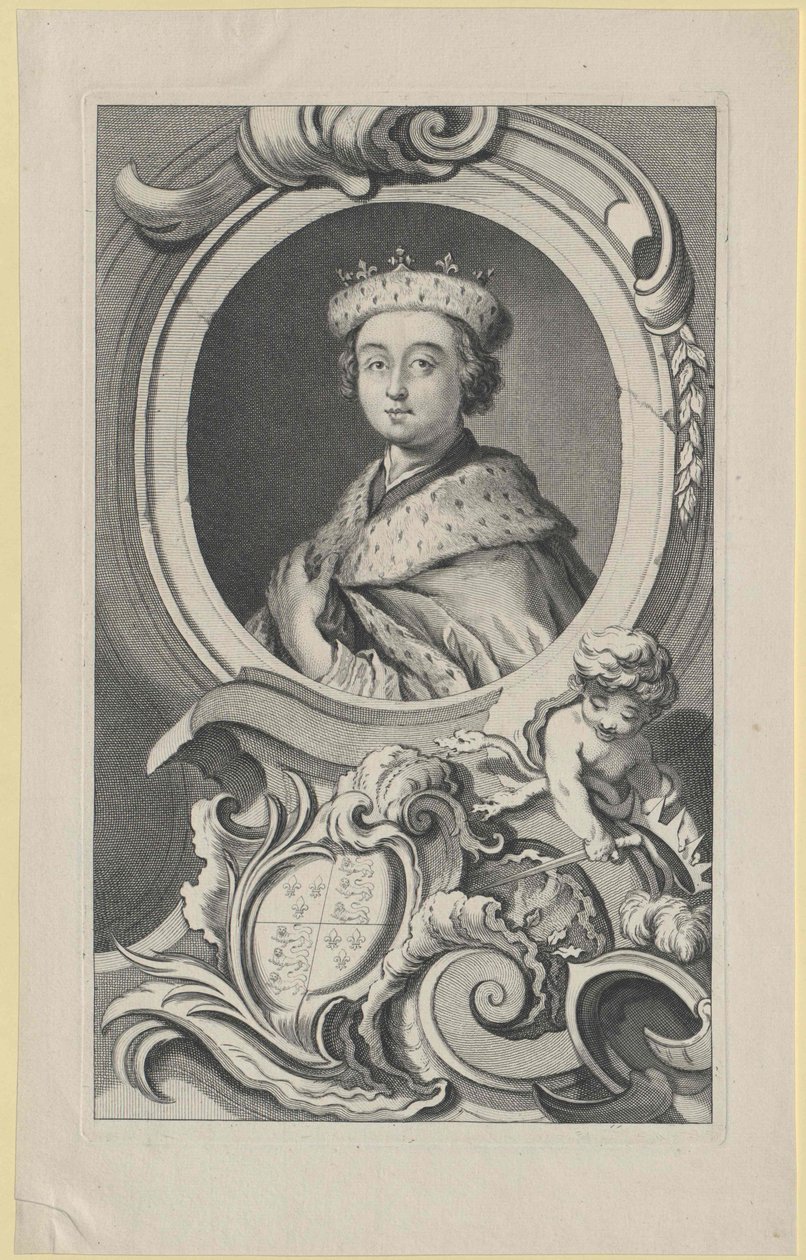 Rey de Inglaterra Eduard V. (imprimir) de Artist Unknown