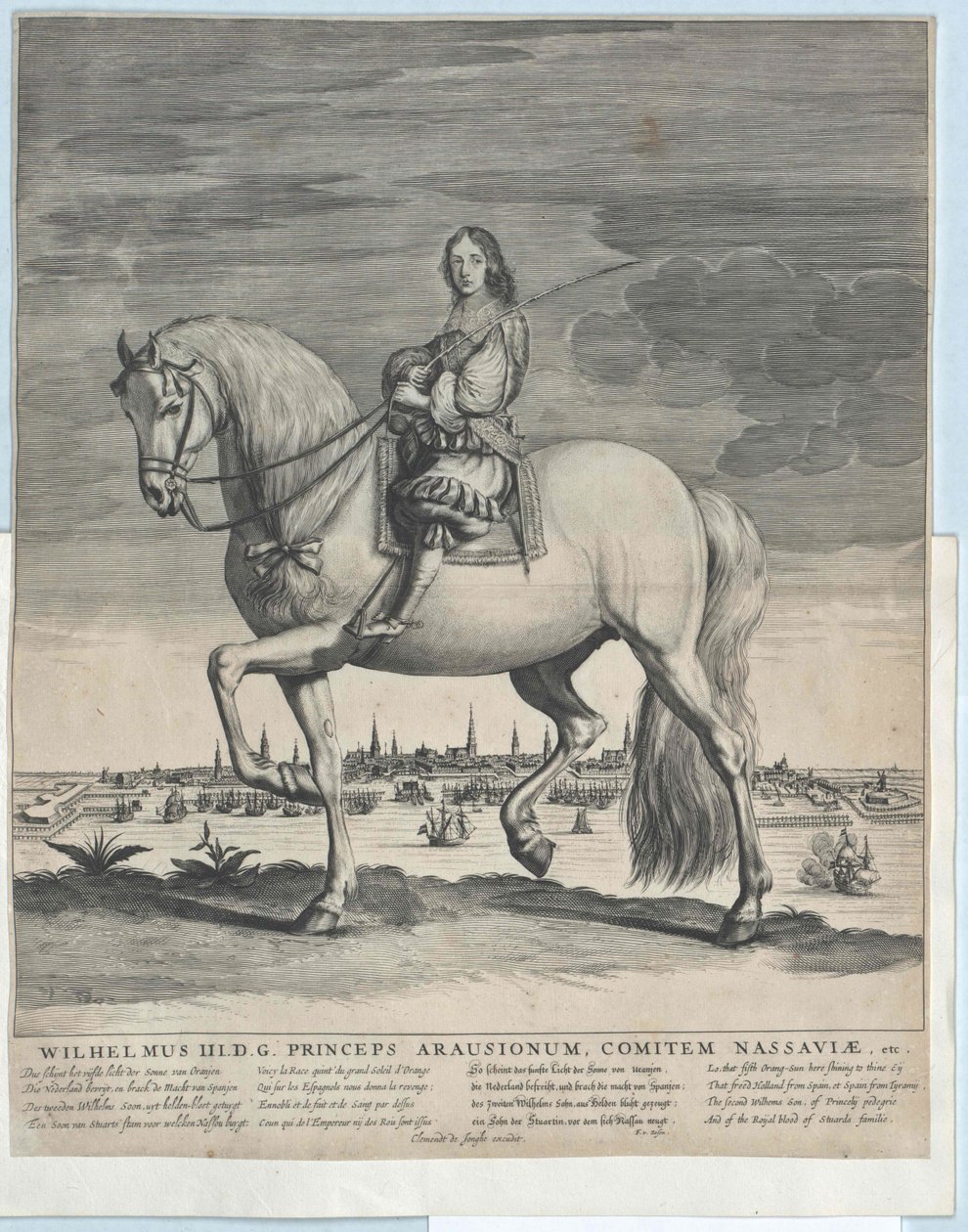 Rey de Inglaterra Guillermo III de Artist Unknown