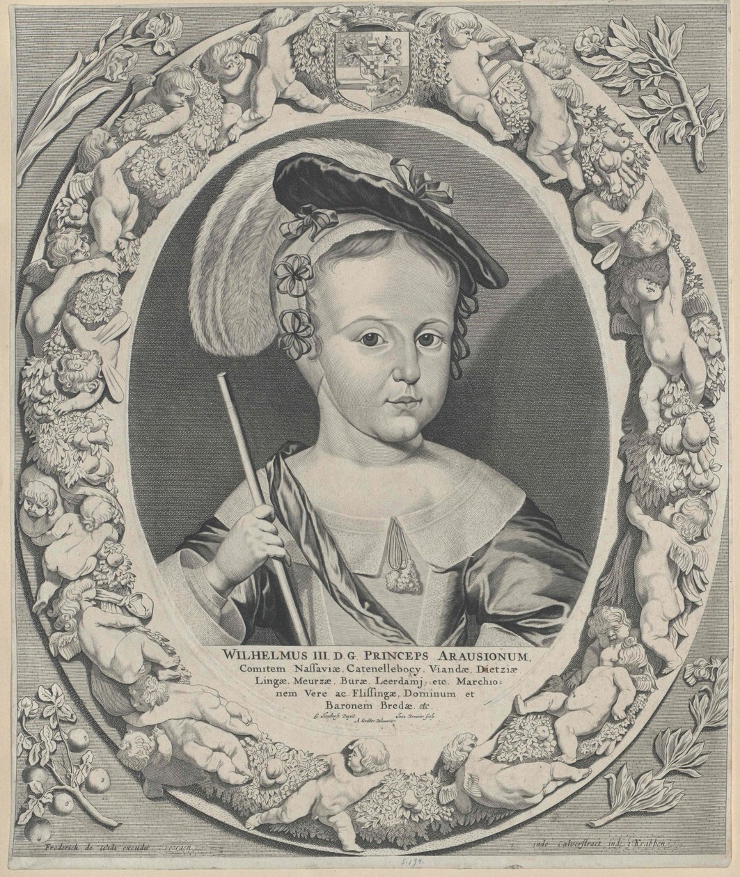 Rey de Inglaterra Guillermo III de Artist Unknown