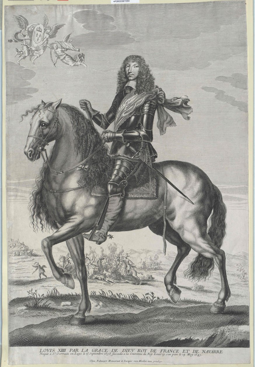 Rey de Francia Luis XIV de Artist Unknown