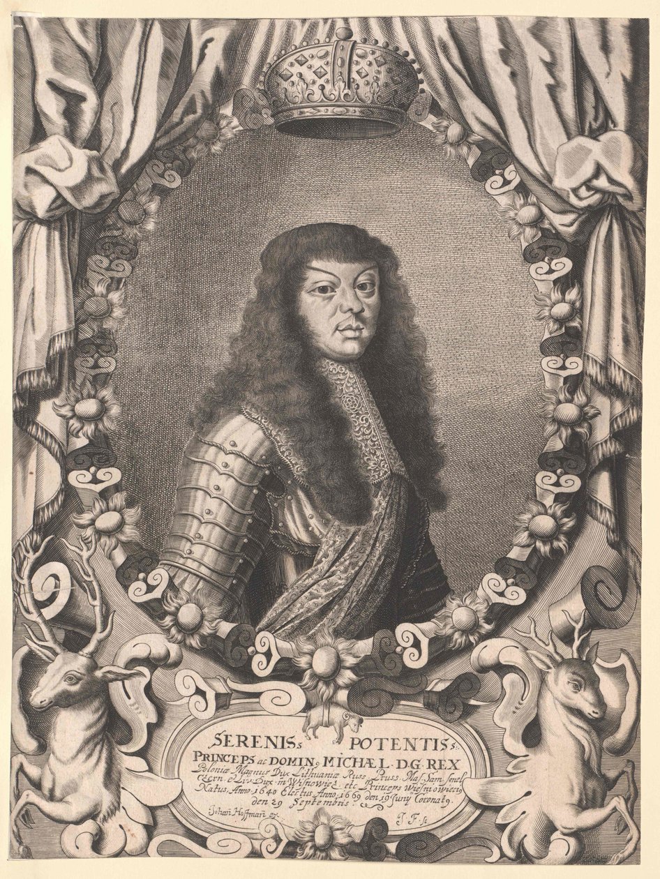 Rey de Polonia Michael Thomas Wiesniowiecz de Artist Unknown