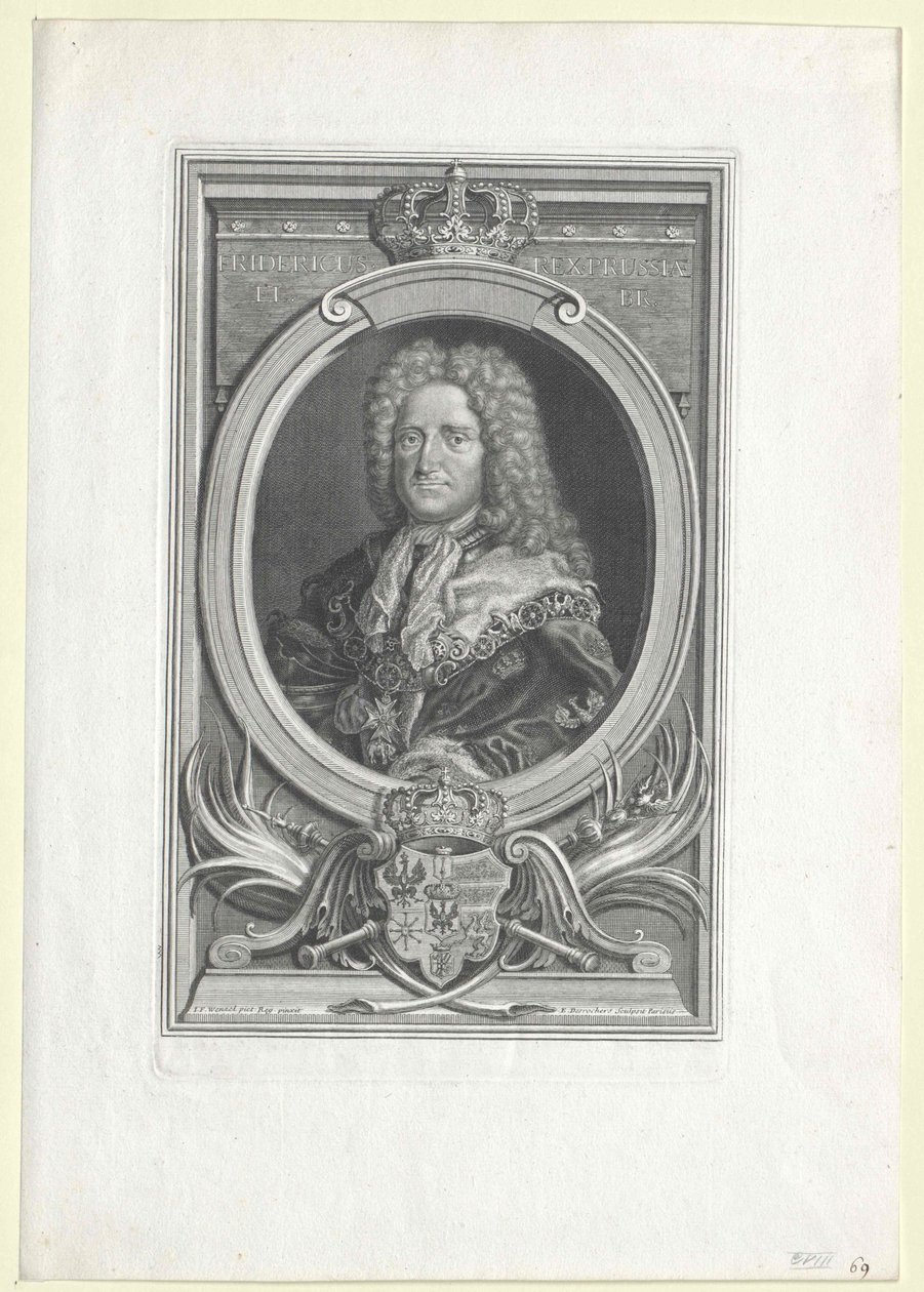 Rey de Prusia Federico I de Artist Unknown