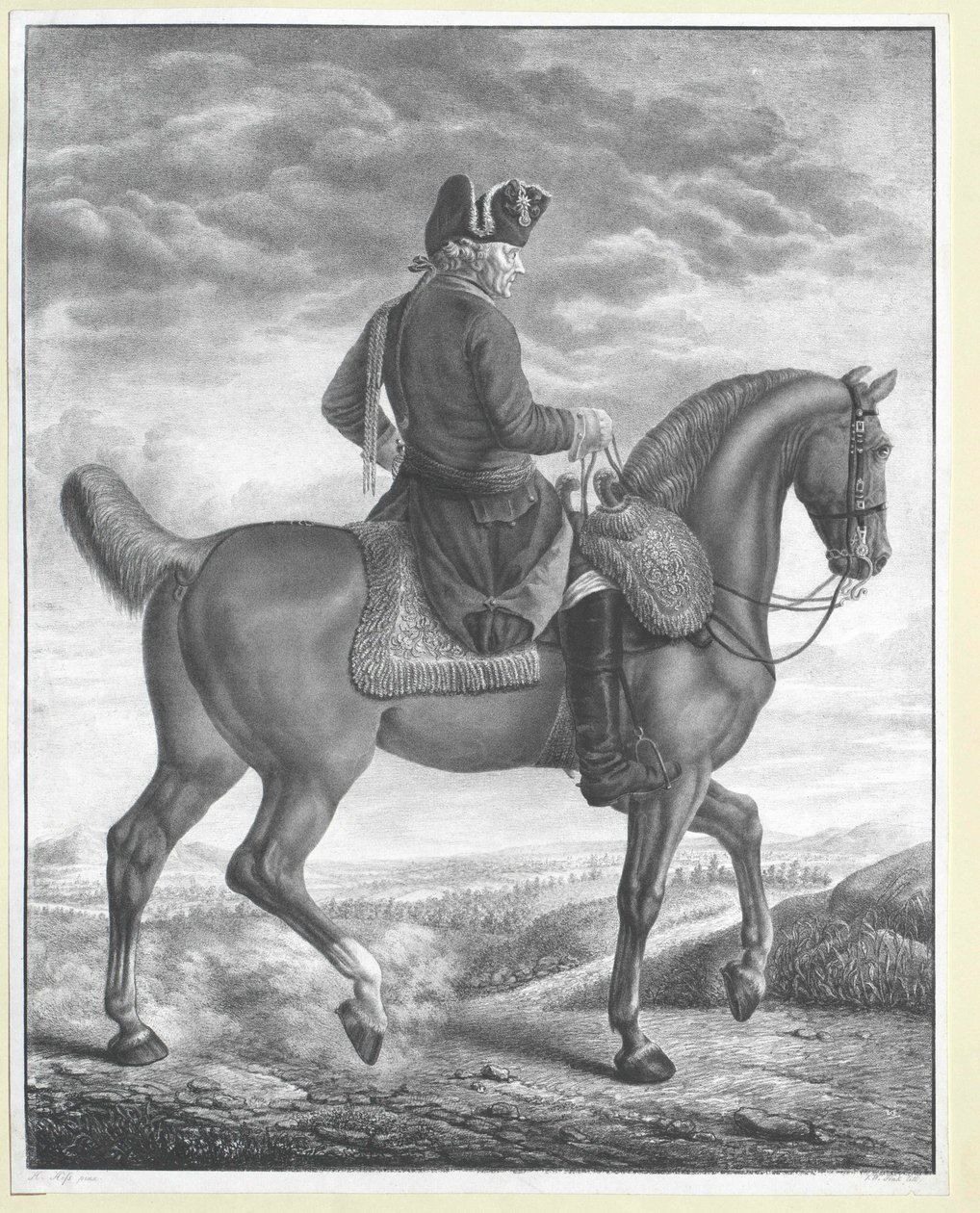 Rey de Prusia Federico II de Artist Unknown