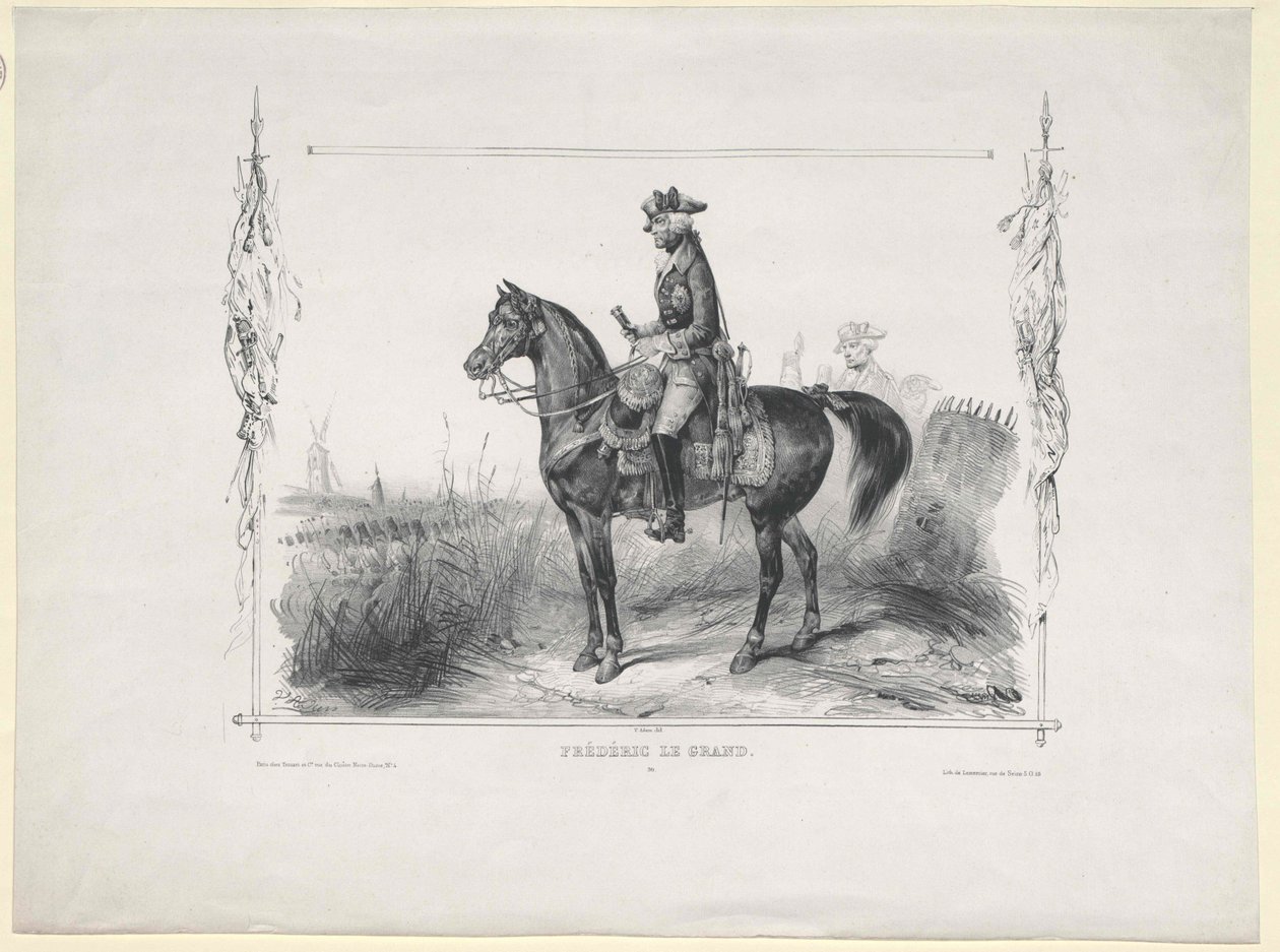 Rey de Prusia Federico II de Artist Unknown