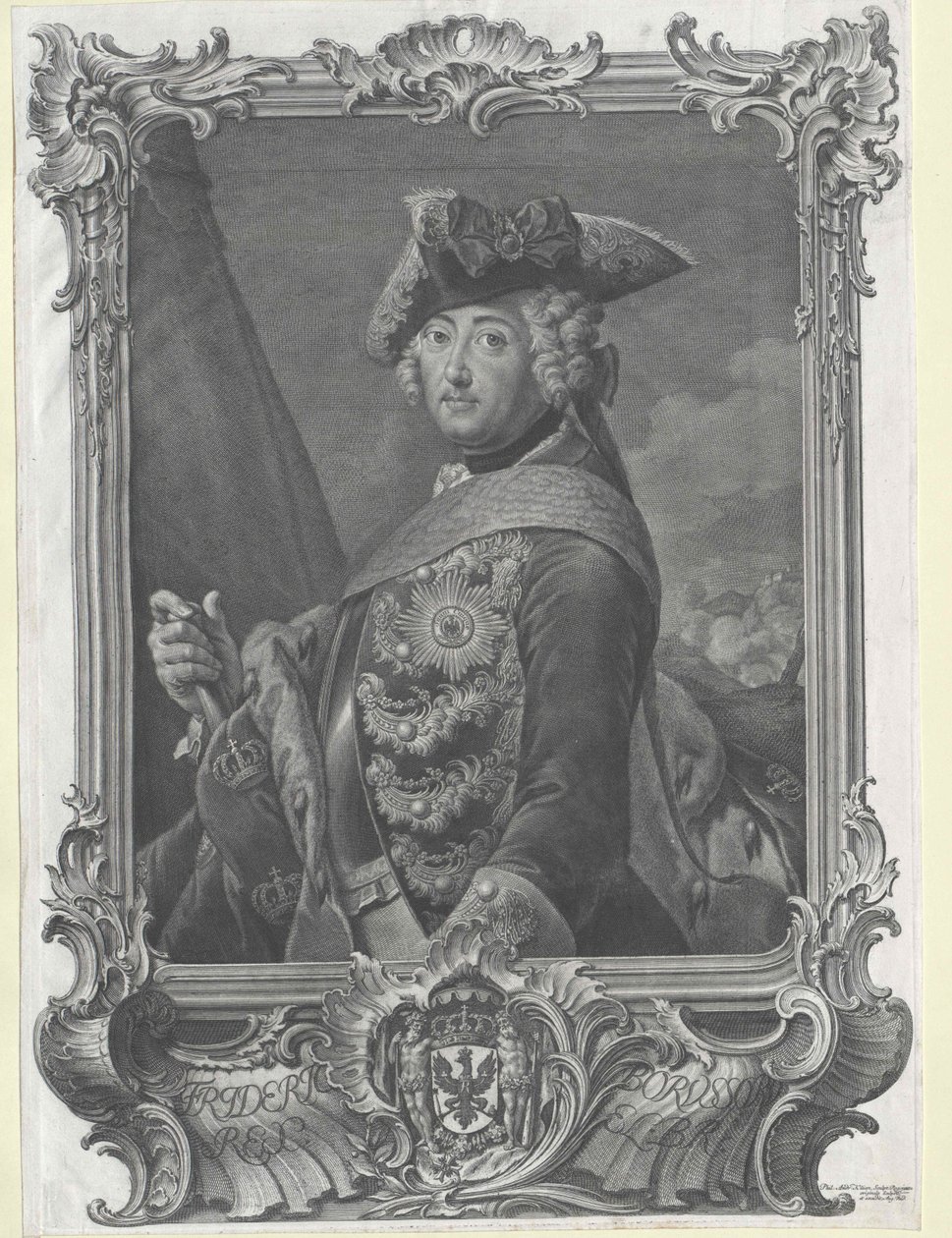 Rey de Prusia Federico II de Artist Unknown