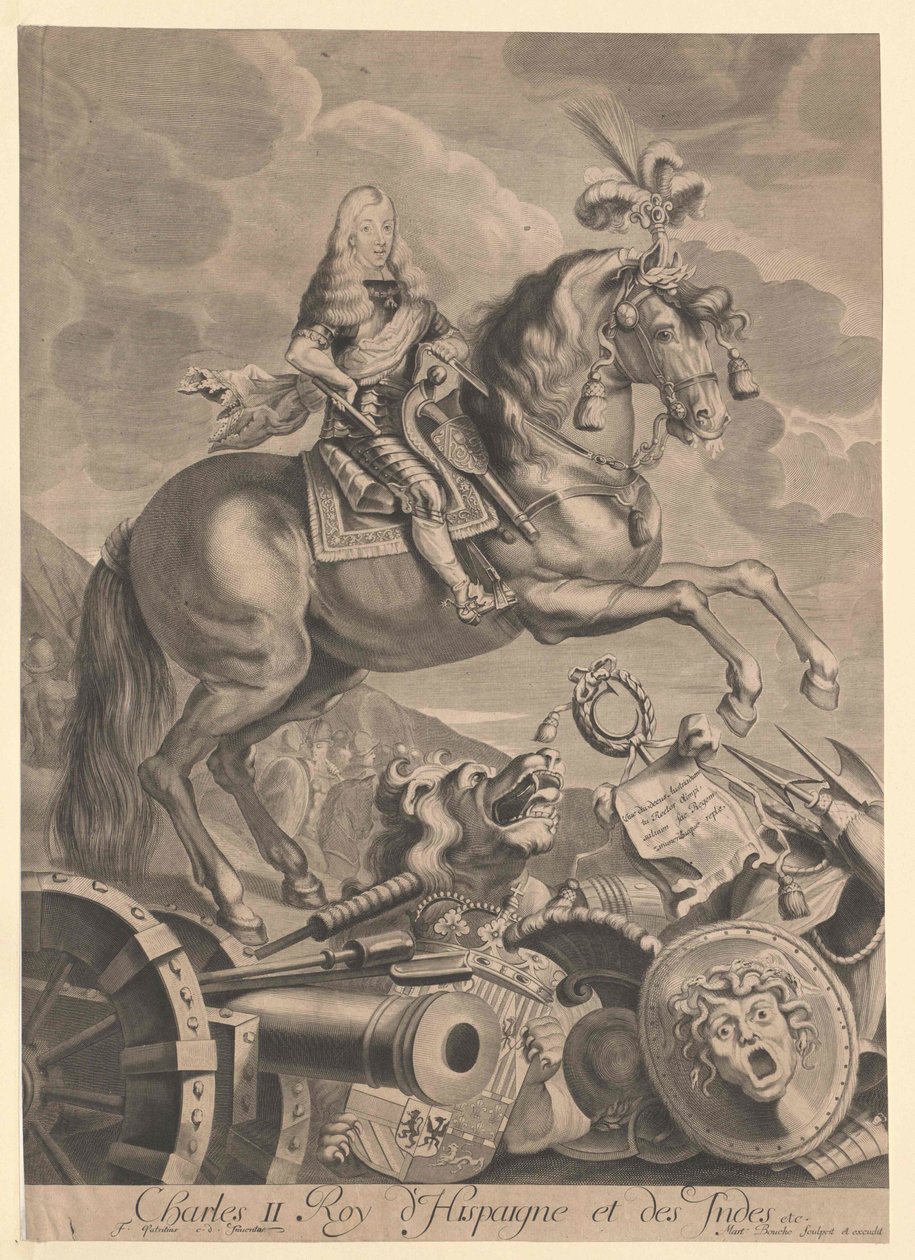 Rey de España Carlos II de Artist Unknown
