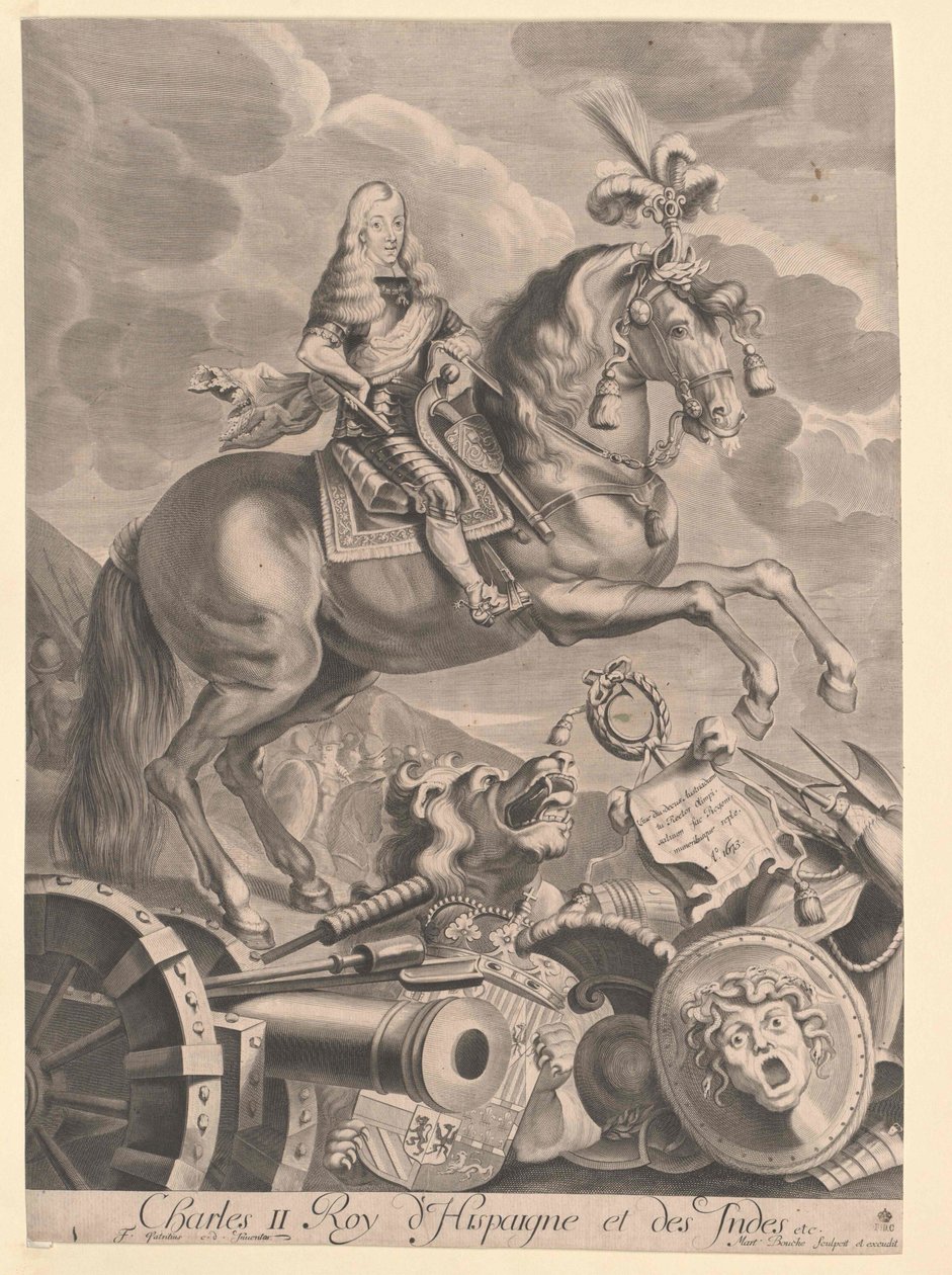 Rey de España Carlos II de Artist Unknown